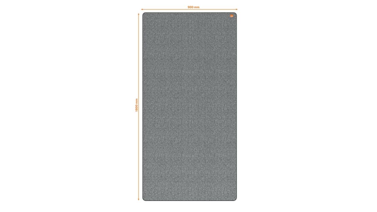 Draagbaar whiteboard en memobord Nobo Move & Meet 90x180cm