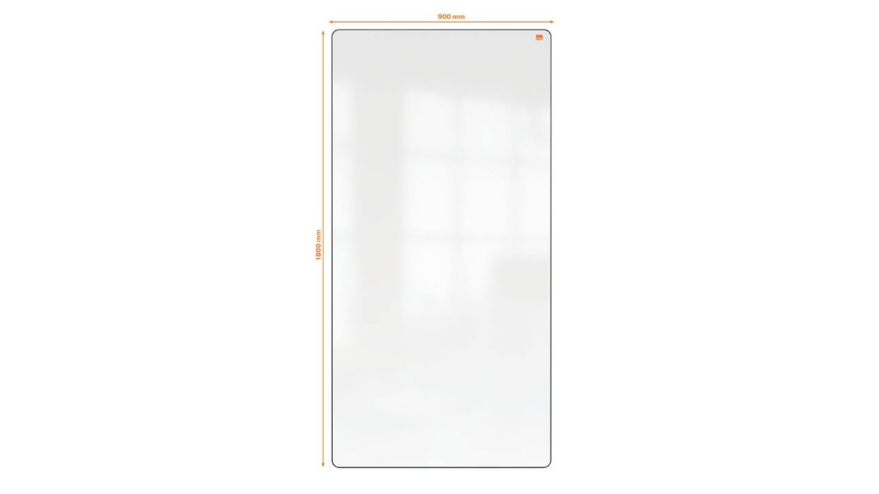 Draagbaar whiteboard Nobo Move & Meet 90x180cm