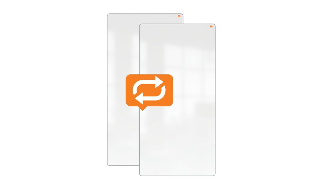 Whiteboard systeem Nobo Move & Meet 90x180cm
