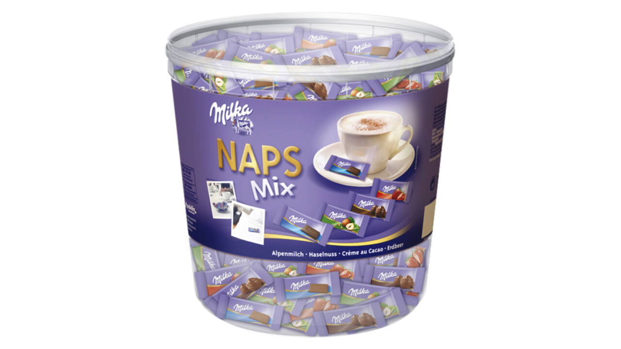 Chocolade Milka Naps mix