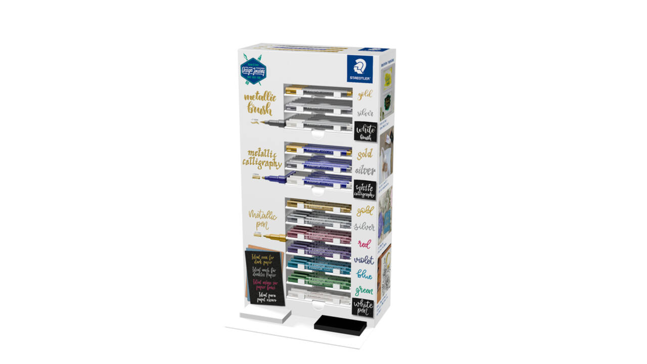 Schrijfwaren Staedtler metallic assorti 130 stuks