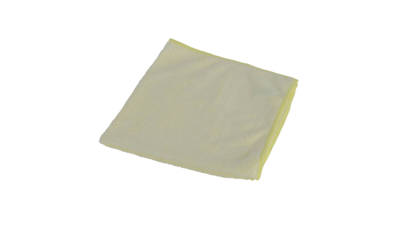 Microvezeldoek Cleaninq basic 38x38 cm geel 5 stuks
