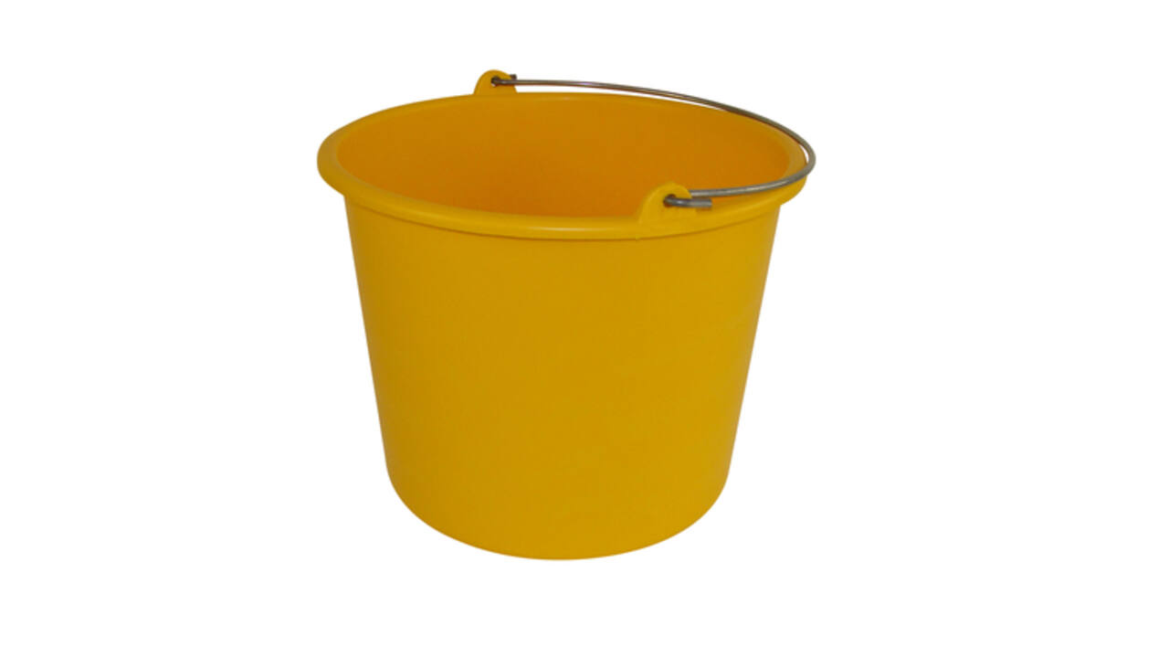 Emmer Cleaninq 12 liter geel