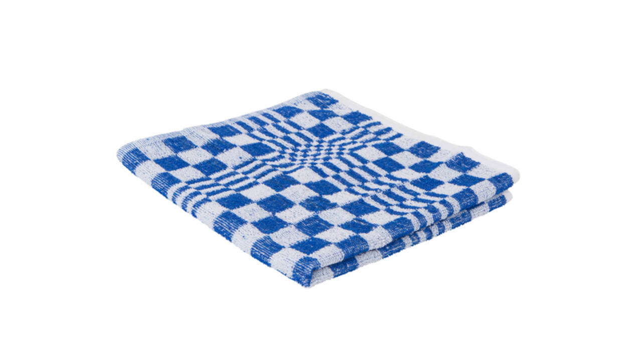 Keukendoek Cleaninq blok 50x50cm blauw 3 stuks