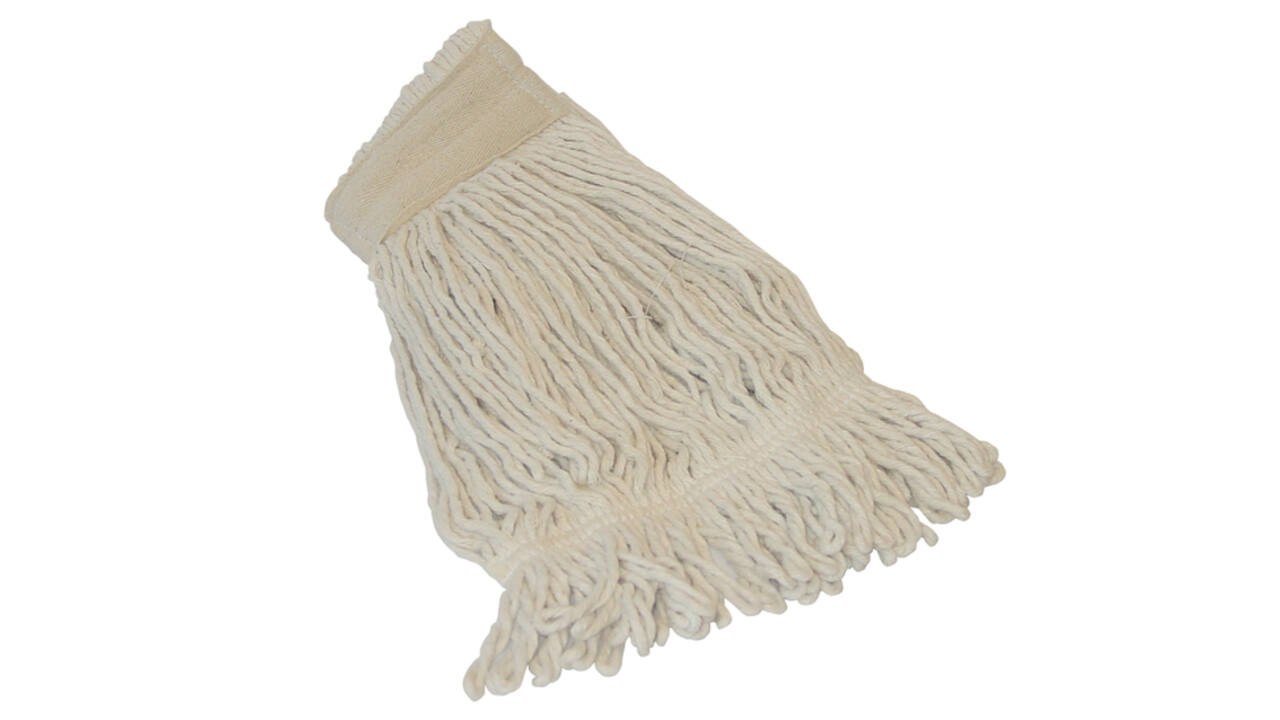 Dweilmop Cleaninq met band katoen gelust 450 gram