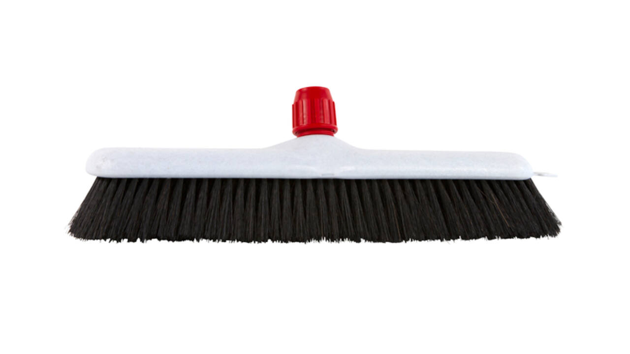 Zaalveger Cleaninq kunststof gemengd haar 40cm