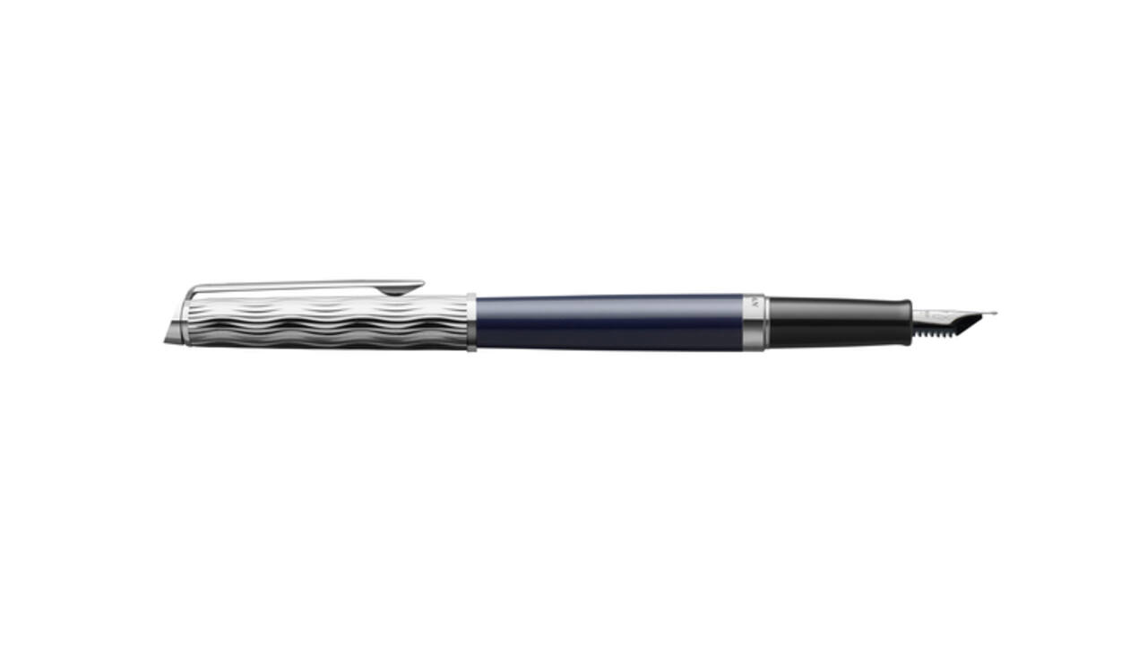 Vulpen Waterman Hémisphère L'essence du blue lacquer CT fijn