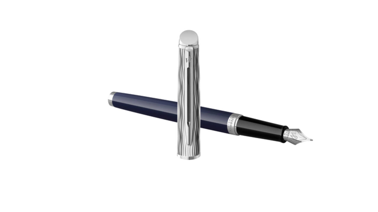 Vulpen Waterman Hémisphère L'essence du blue lacquer CT fijn