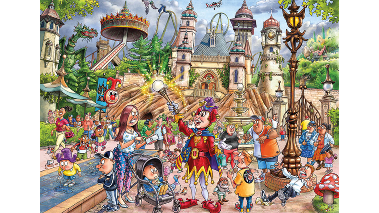 Puzzel Wasgij Mystery Efteling 1000 stukjes