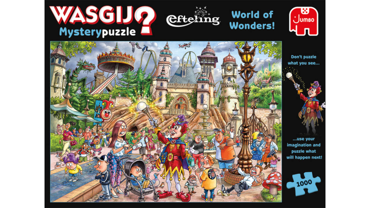 Puzzel Wasgij Mystery Efteling 1000 stukjes