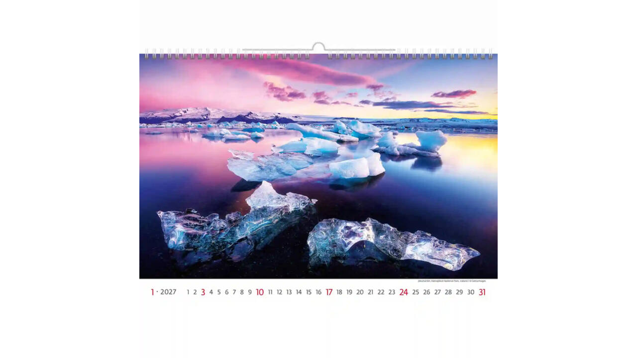 Kalender 2027 Helma 365 31.5x45cm Nationale parken
