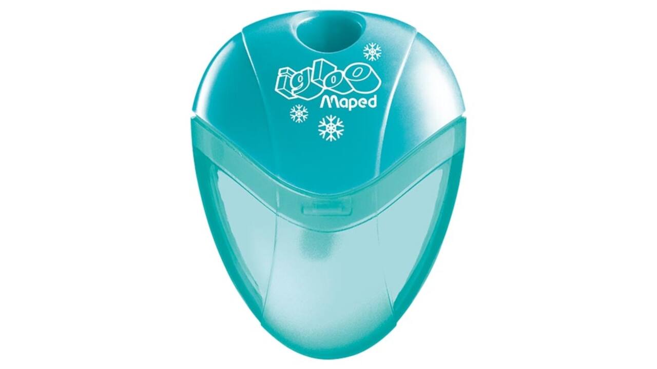 Puntenslijper Maped Igloo 1gaats display á 30 stuks assorti