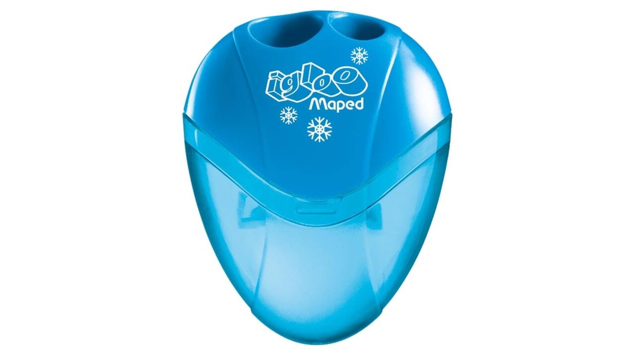 Puntenslijper Maped Igloo 2gaats display á 30 stuks assorti