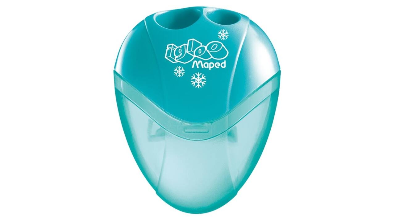Puntenslijper Maped Igloo 2gaats display á 30 stuks assorti