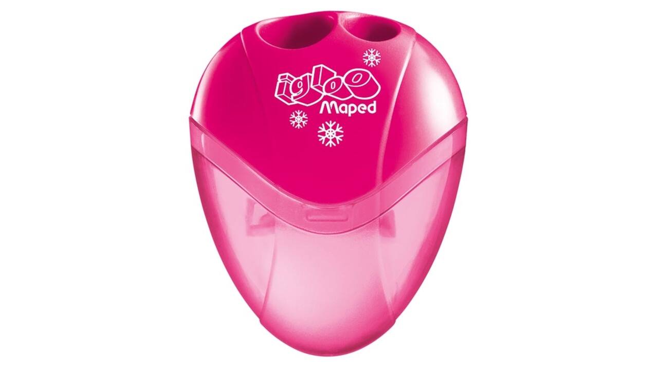 Puntenslijper Maped Igloo 2gaats display á 30 stuks assorti