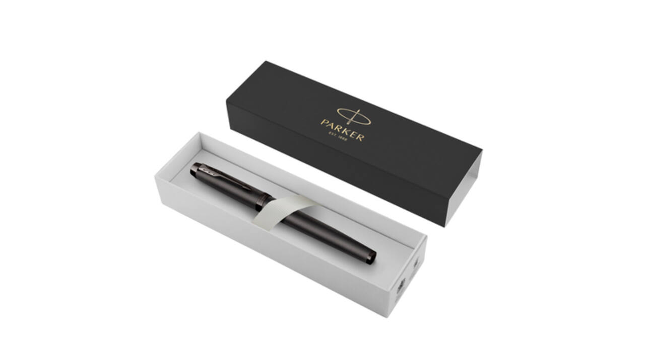 Rollerpen Parker IM Monochrome bronze fijn