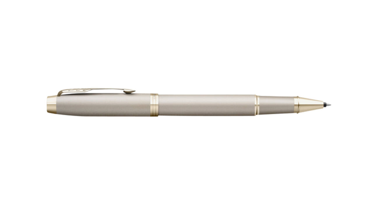 Rollerpen Parker IM Monochrome champagne GT fijn