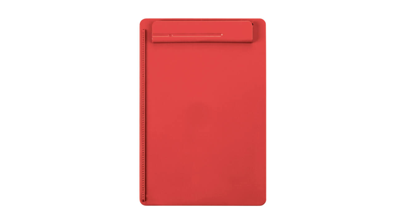 Klembord MAULgo uni recycled A4 staand rood