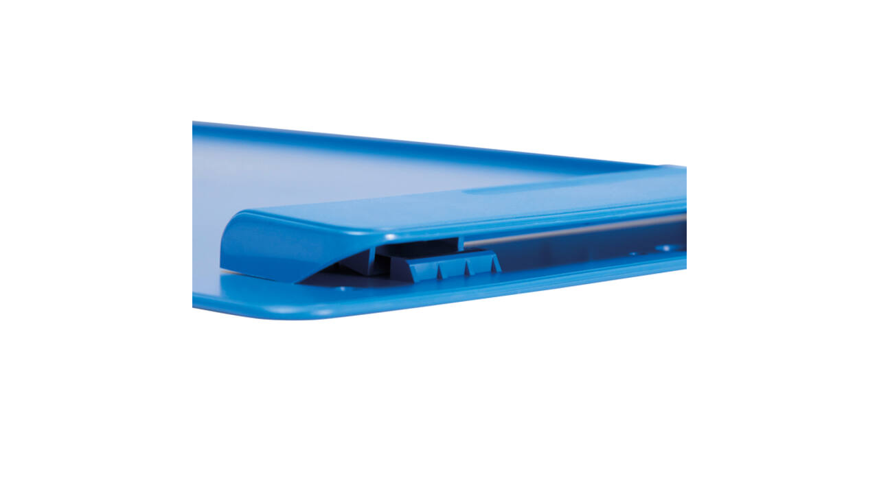 Klembord MAULgo uni recycled A4 staand blauw