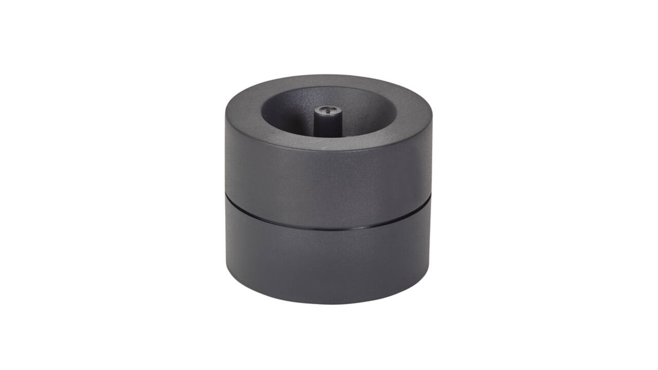 Papercliphouder MAULpro magnetisch recycled Ø73x60mm zwart