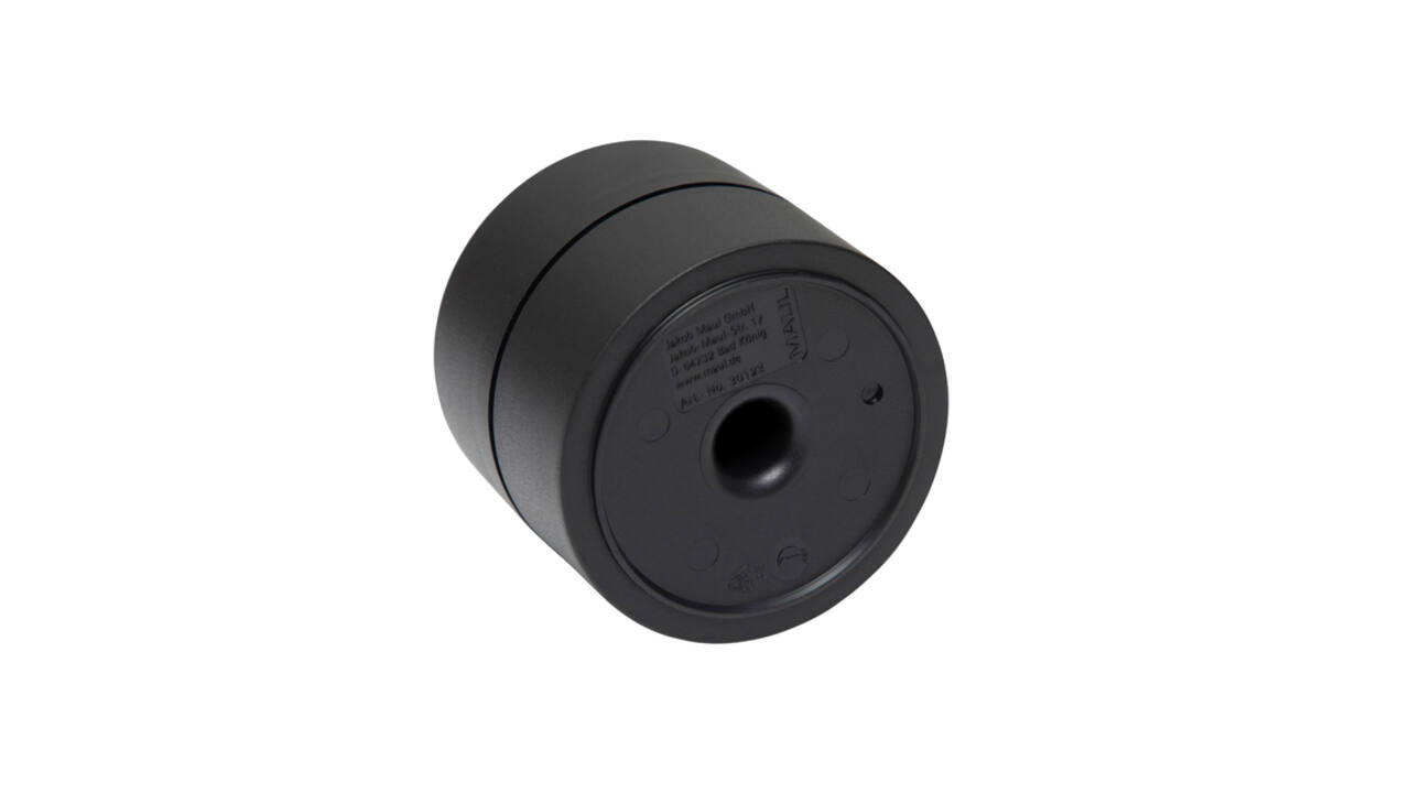 Papercliphouder MAULpro magnetisch recycled Ø73x60mm zwart