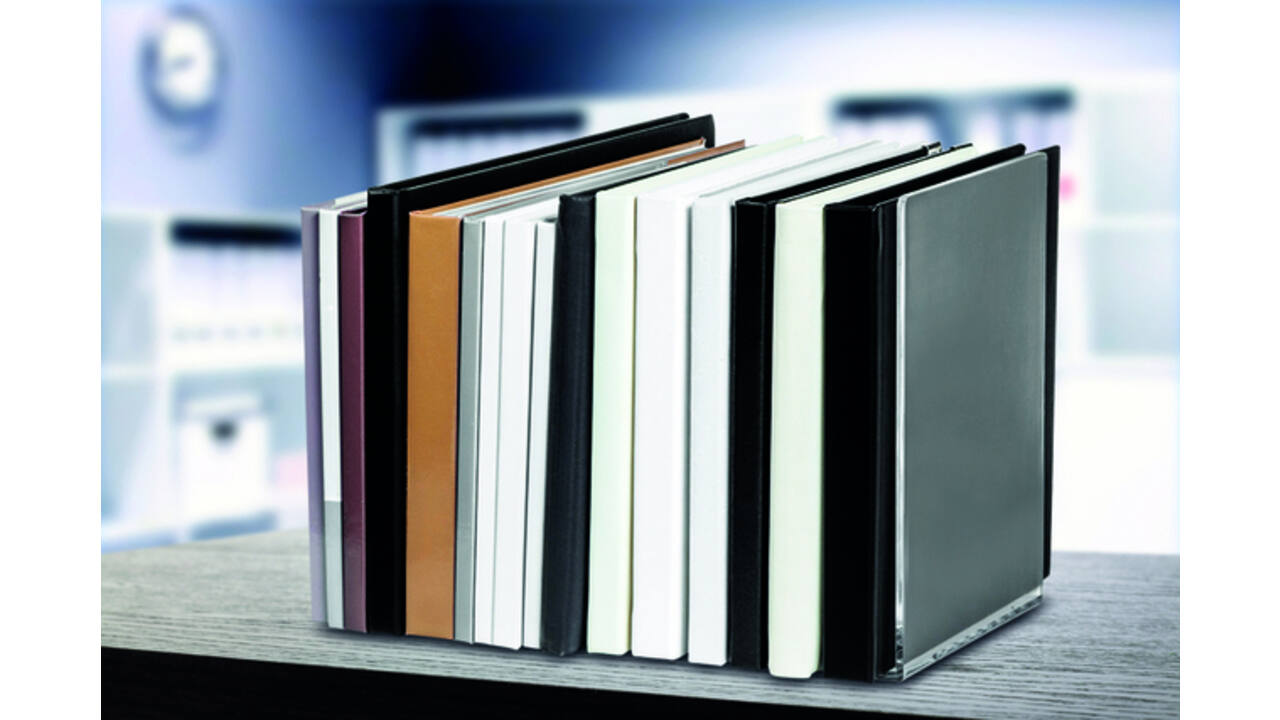 Boekensteun MAUL acryl 16x15x21cm set 2 glashelder