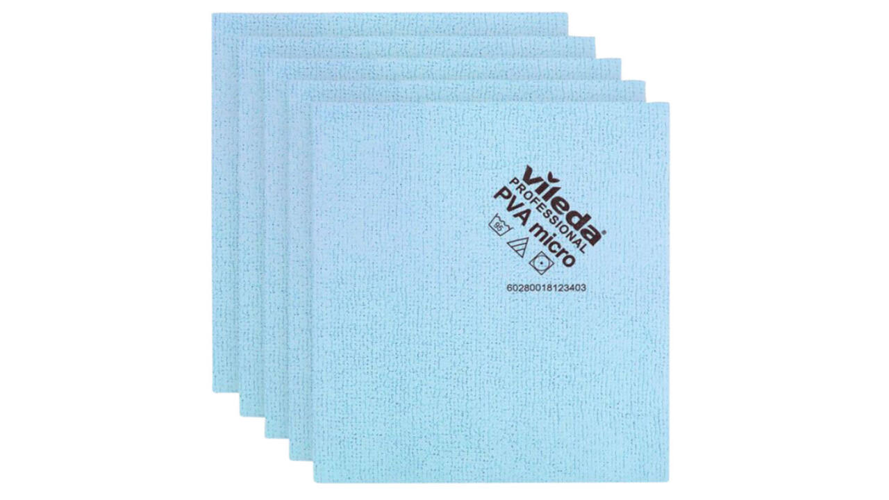 Microvezeldoeken Vileda Pro blauw