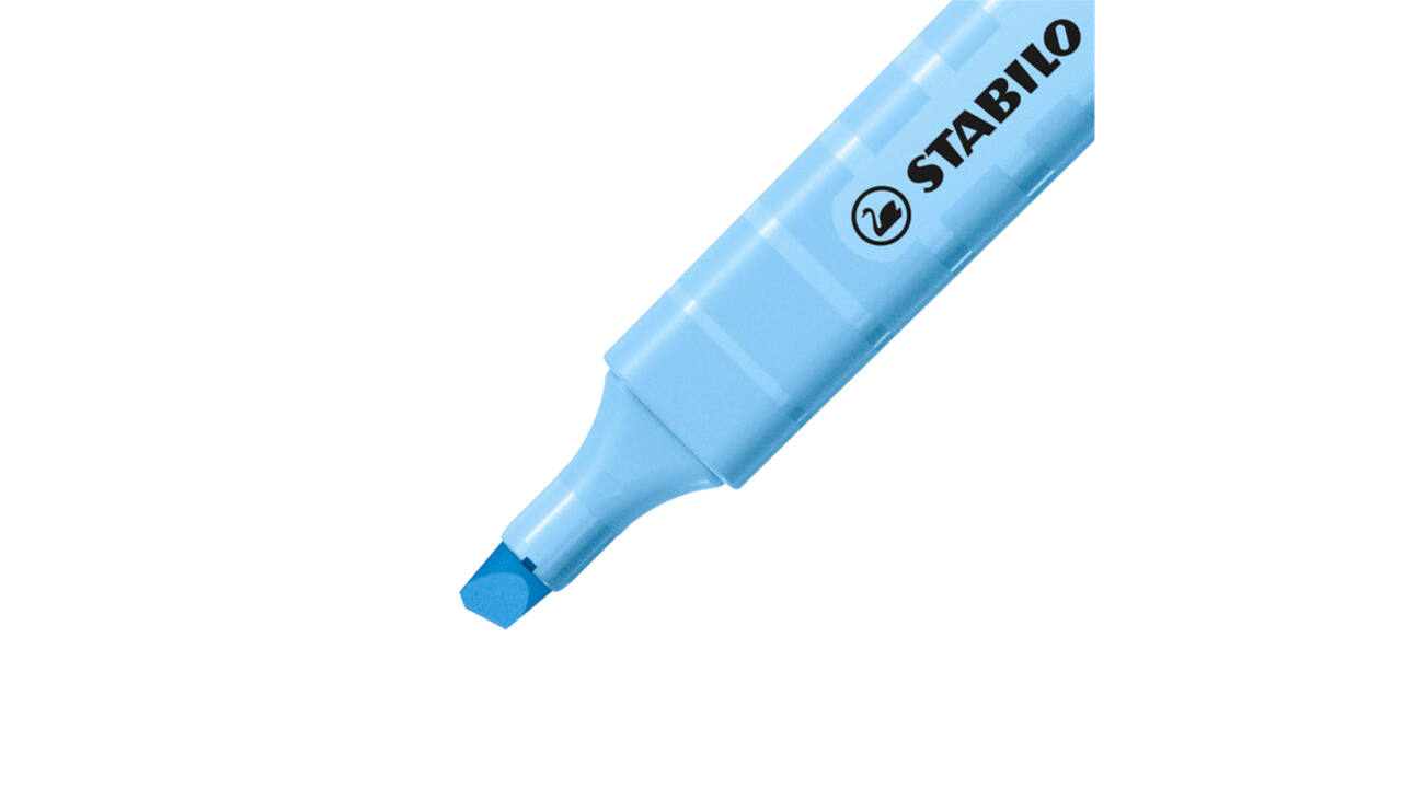 Markeerstift STABILO Swing cool 275/4 pastel assorti etui à 4 stuks
