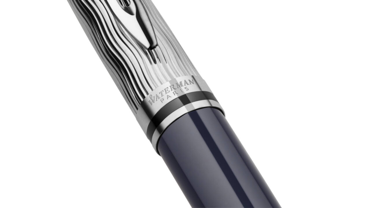 Vulpen Waterman Expert L'essence du blue lacquer CT fijn