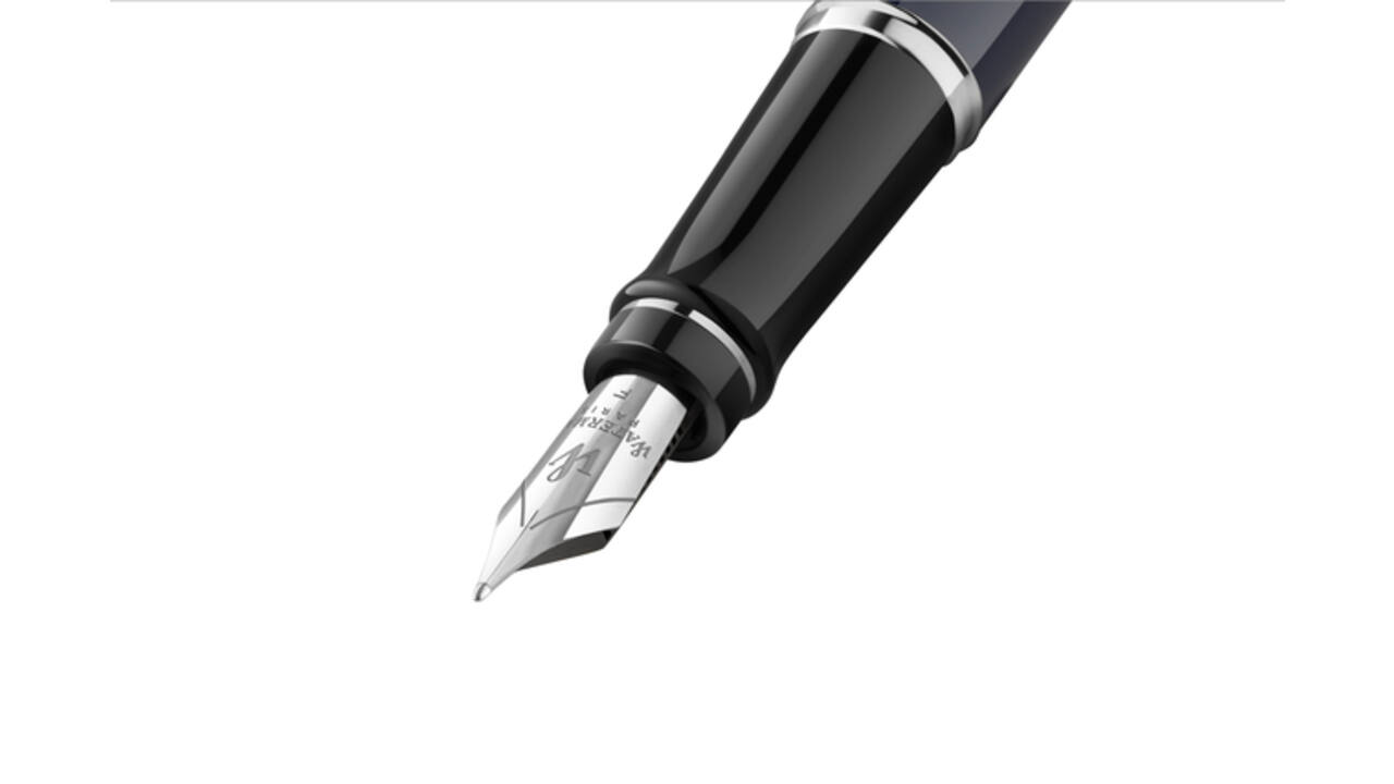 Vulpen Waterman Expert L'essence du blue lacquer CT fijn
