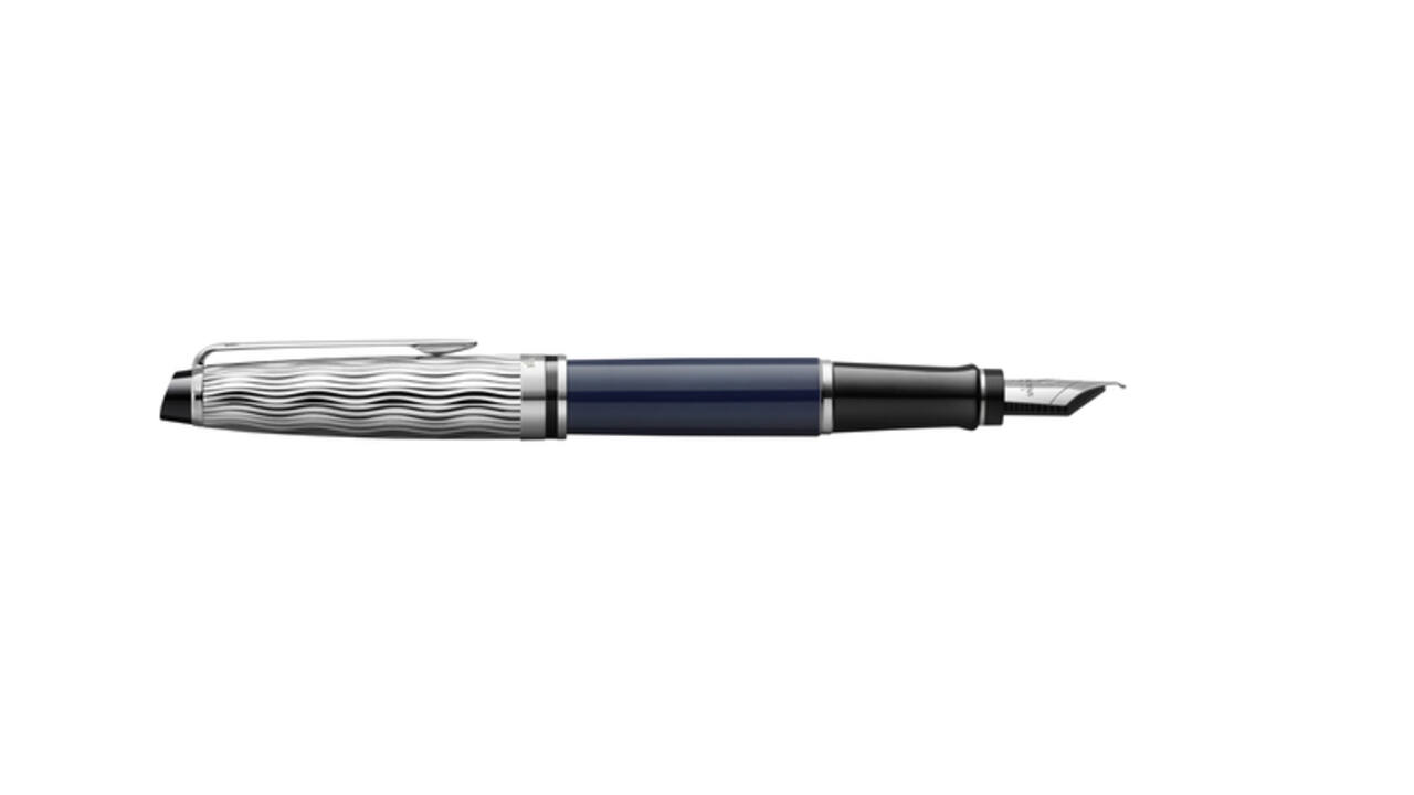 Vulpen Waterman Expert L'essence du blue lacquer CT fijn