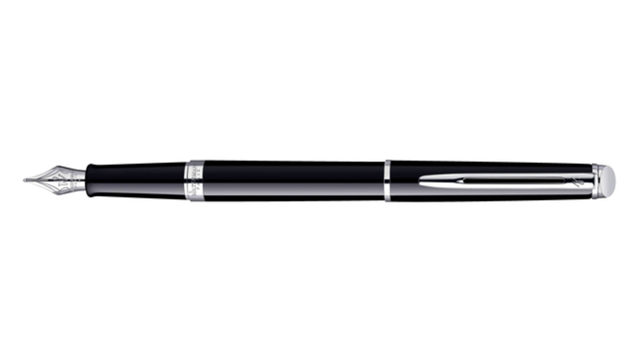 Vulpen Waterman Hémisphère black lacquer CT medium