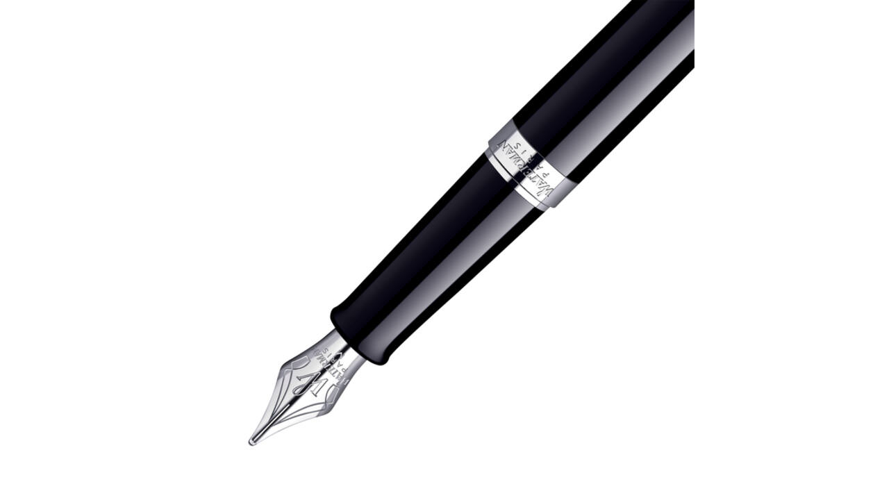 Vulpen Waterman Hémisphère black lacquer CT medium