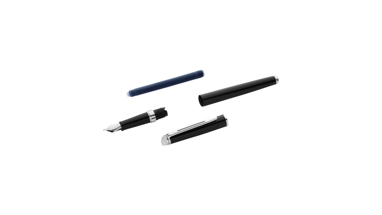 Vulpen Waterman Hémisphère black lacquer CT medium