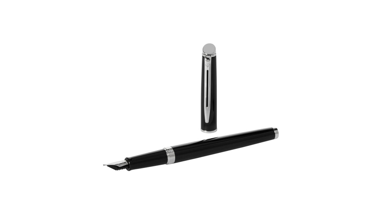 Vulpen Waterman Hémisphère black lacquer CT medium
