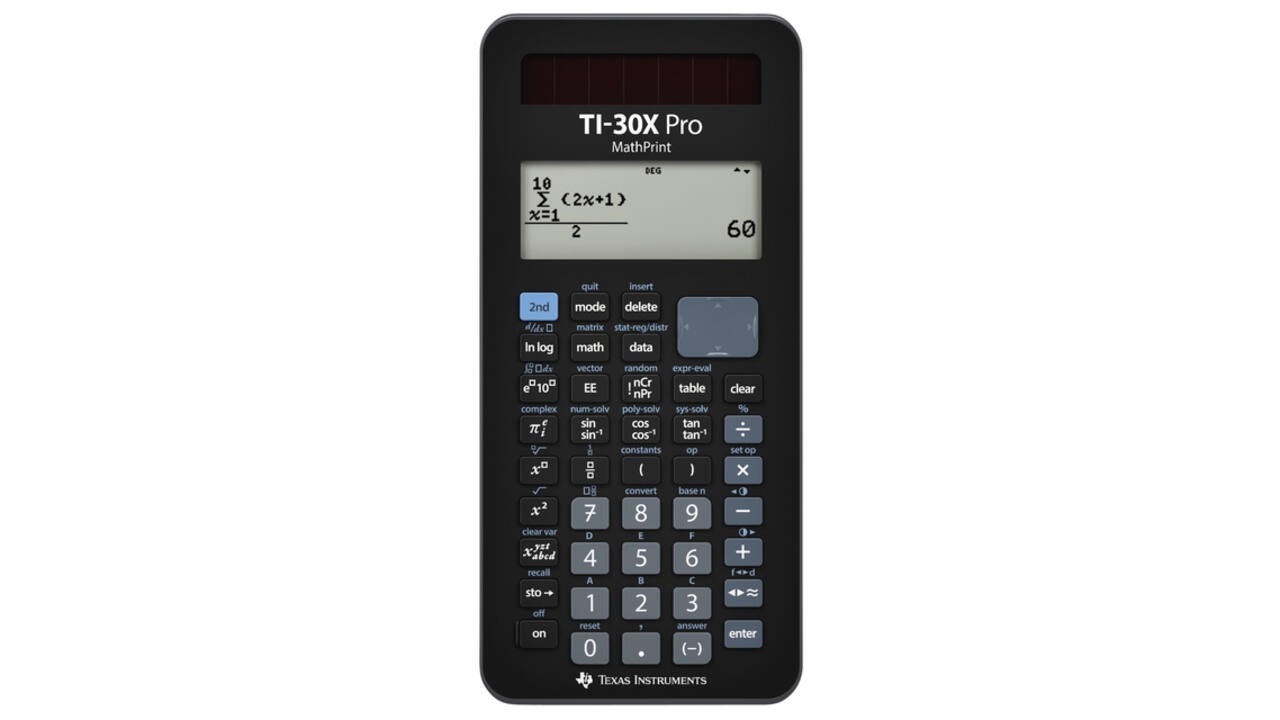 Rekenmachine TI-30X Pro MathPrint