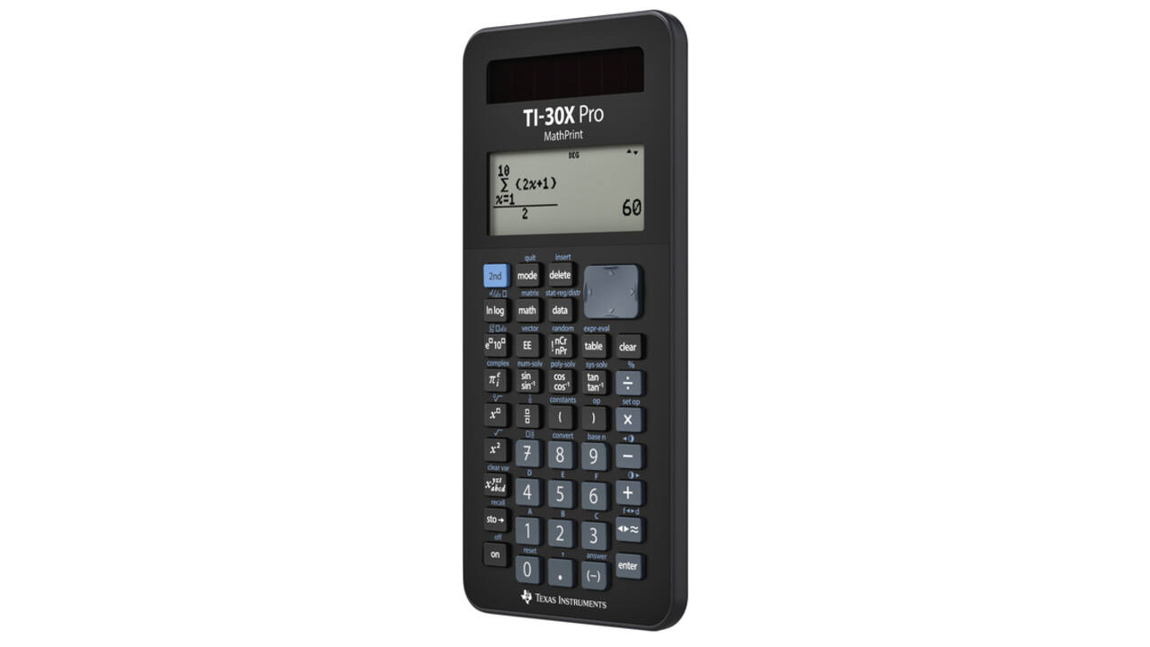 Rekenmachine TI-30X Pro MathPrint