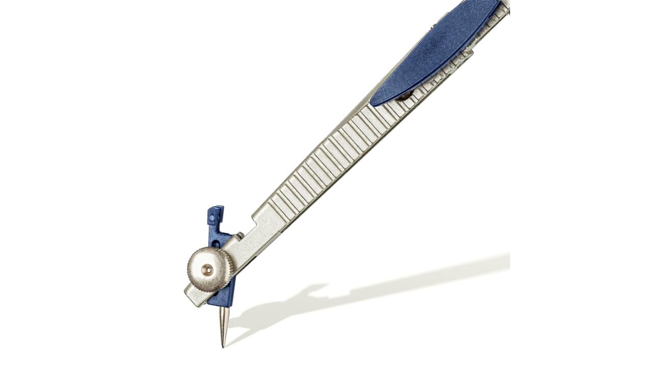 Passer Staedtler Mars 553 met snelverstelling en verlengstuk