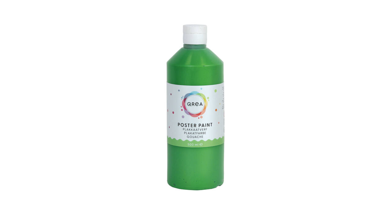 Plakkaatverf Qrea middengroen 500ml