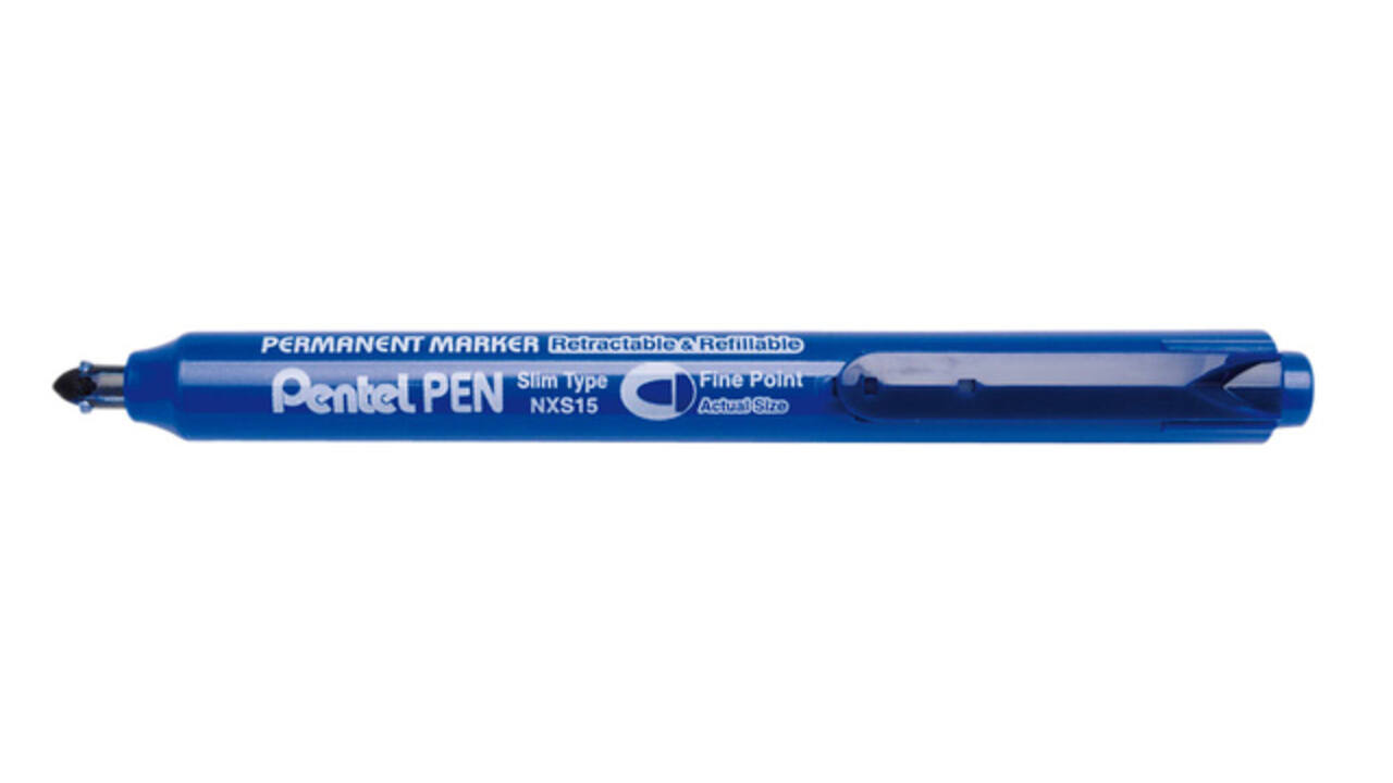 Viltstift Pentel NXS15 1mm blauw