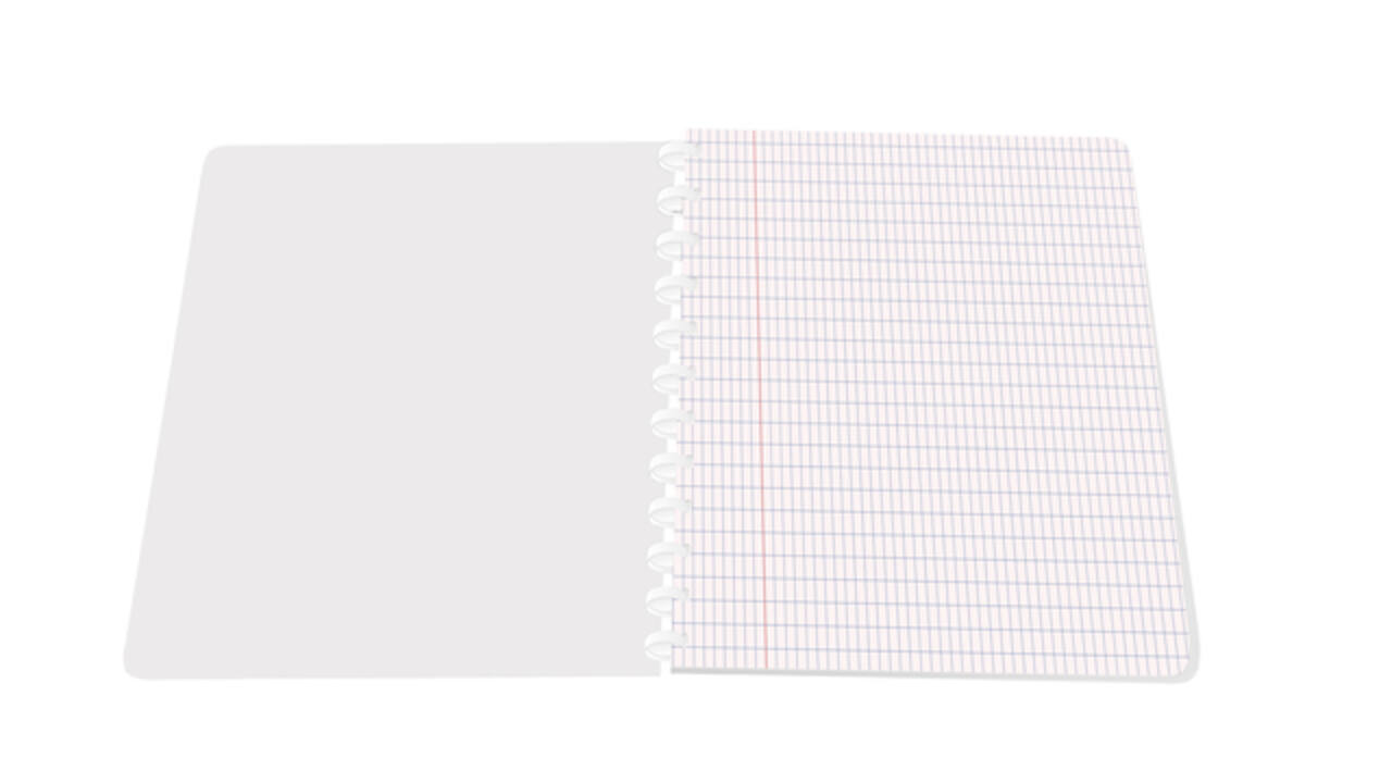 Schrift Adoc Ocean Waste Plastics A5 ruit 4x8mm 144 pagina's 90gr