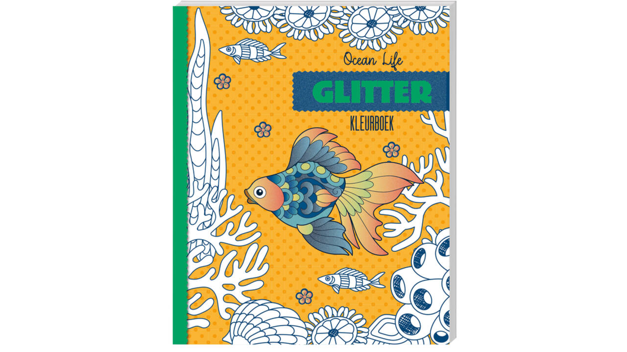 Kleurboek Interstat Glitter Ocean Life