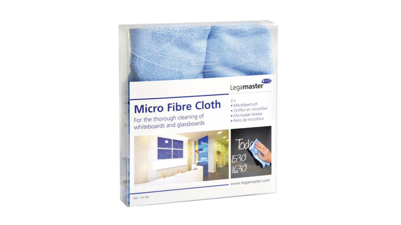 Microvezeldoek Legamaster 40x40cm 2 stuks