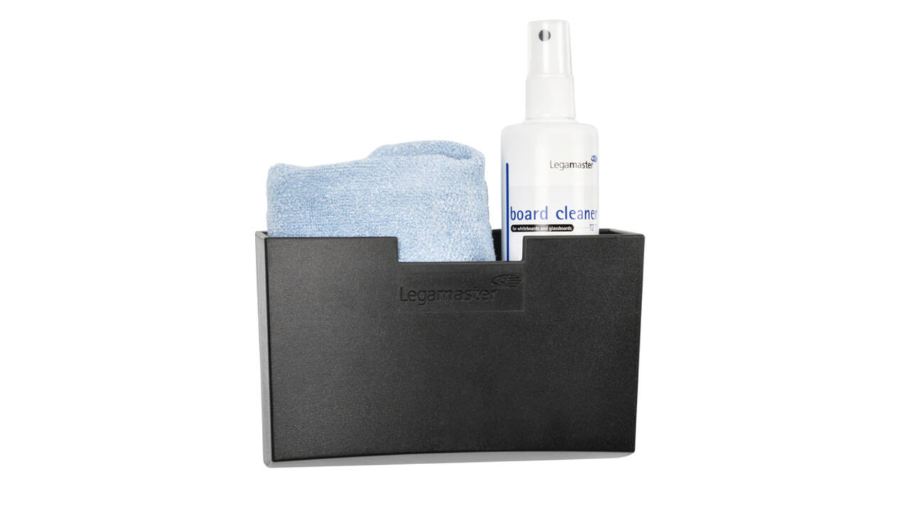 Glasbord accessoirehouder Legamaster zwart