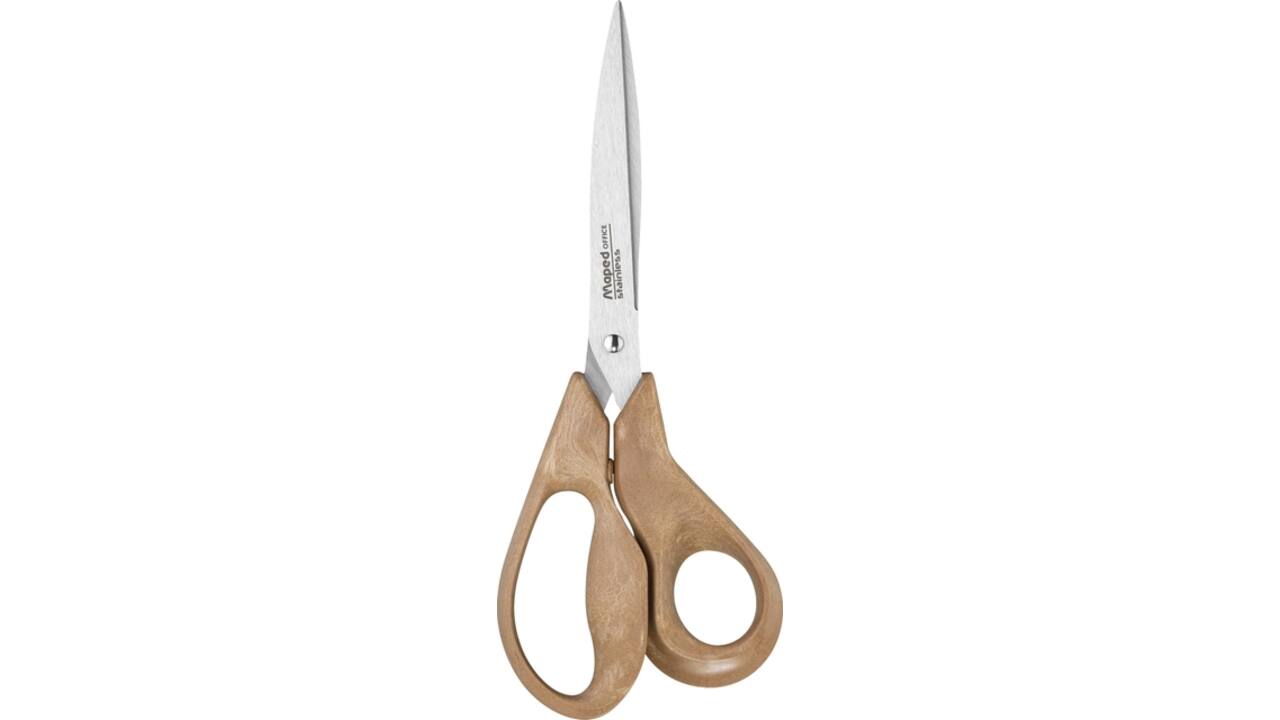 Schaar Maped Office Advanced Wood 21cm bruin