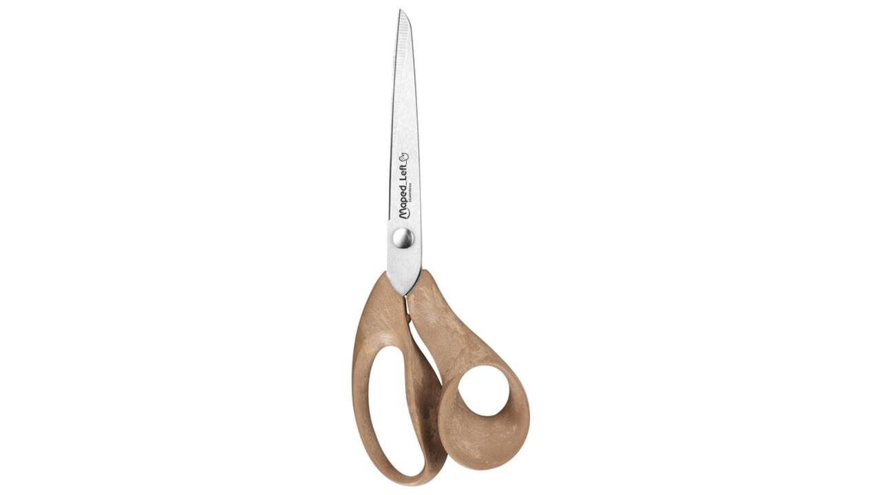Schaar Maped Office Advanced Wood 21cm links bruin