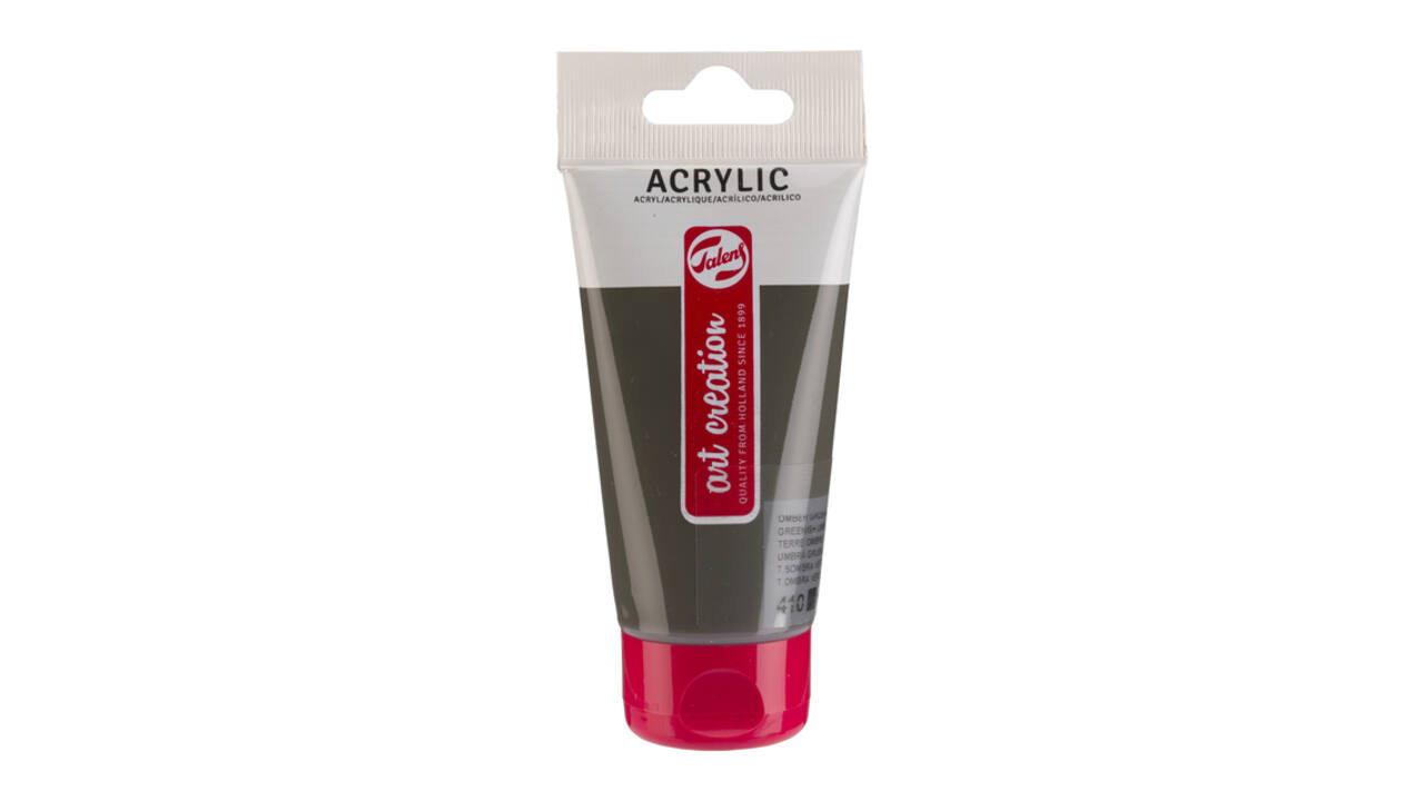 Acrylverf Talens Art Creation 410 omber groenachtig tube à 75ml
