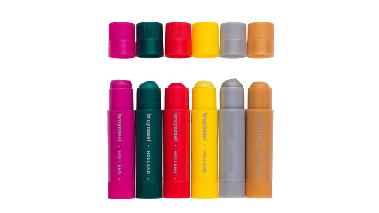 Verfstift Bruynzeel Kids assorti metallic 6 stuks