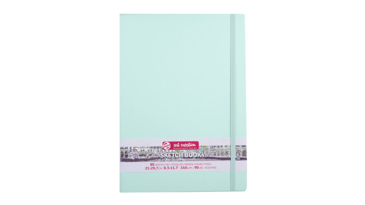 Schetsboek Talens Art Creation 80 vel 140gr 210x297mm frisse munt