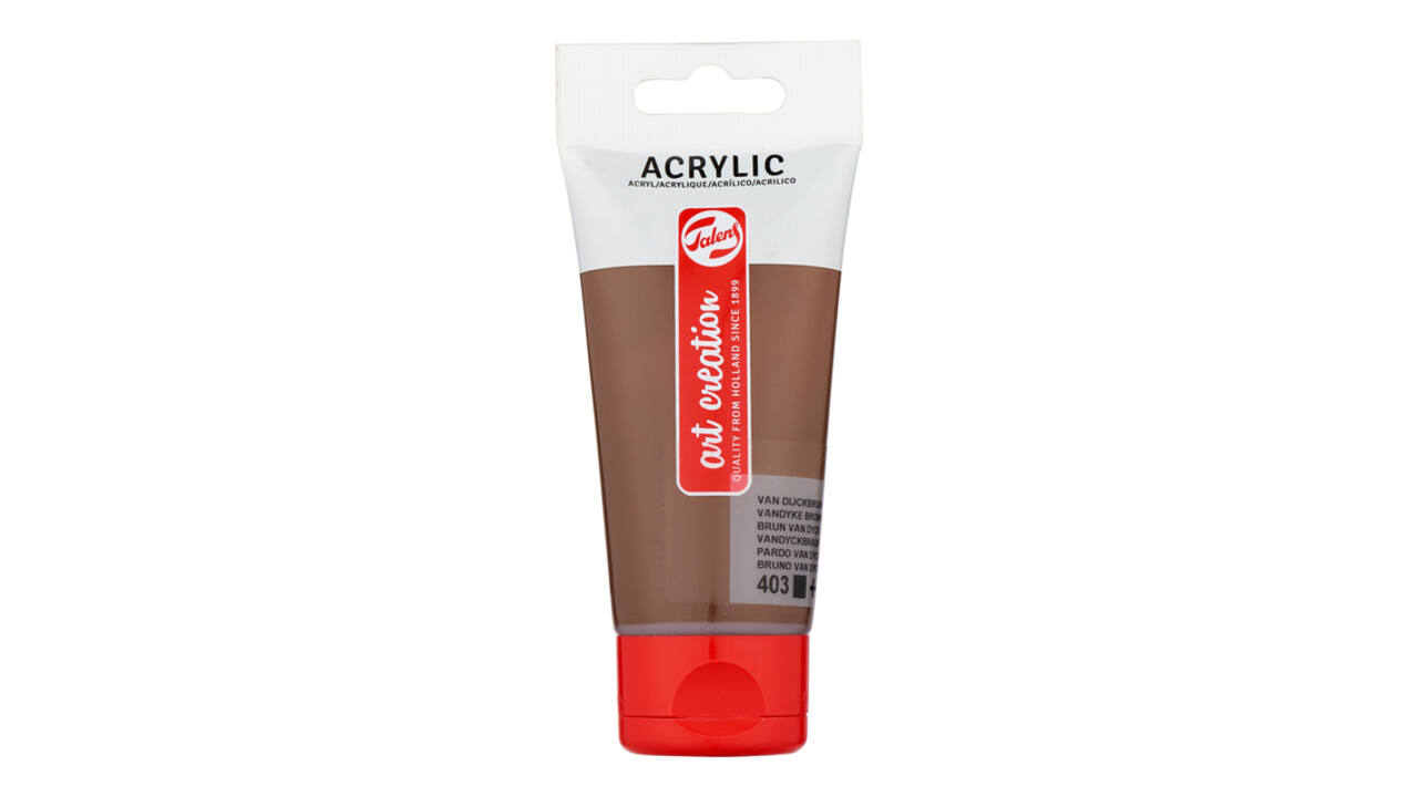 Acrylverf Talens Art Creation 403 van Dijckbruin tube à 75ml